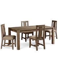 You can browse our dining room sales online, or shop at your local badcock home furniture &more store. Furniture Canyon 5 Piece Dining Set Created For Macy S 72 Dining Table And 4 Side Chairs Reviews Furniture Macy S