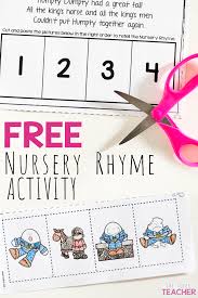 Teach Story Retelling With Nursery Rhymes Free Nursery Rhymes Nursery Rhymes Activities Nursery Rhymes Preschool