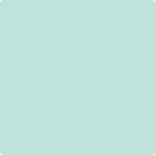 They don't have to be the same distance apart, as you can see in this pairing of aqua. 2039 60 Seafoam Green A Paint Color By Benjamin Moore Aboff S