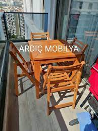 Masa ve sandalyeler, balkonun olmazsa olmazı eşyalardır. Balkon Masa Sandalye Takimi Ardic Mobilya Aksesuar