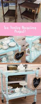 It S Amazing What You Can Do With Old Furniture We Visited Our Local Charity Shop Called Nightingale Ho Tea Trolley Antiquing Furniture Diy Handmade Furniture