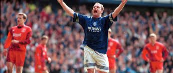 Paul gascoigne in tears after receiving a yellow card at 1990 world cup. Paul Gascoigne Archives Rangers Football Club Official Website