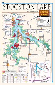 Lake Map Stockton Lake Missouri