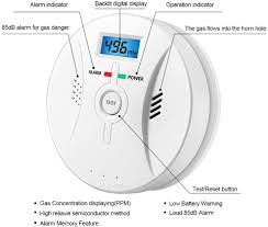 Fire travels fast and can destroy a home in a matter of minutes. Combination Smoke And Carbon Monoxide Detector Alarm Digital Display For Travel Home Bedroom And Kitchen 9v Battery Operated Tools Home Improvement Safety Security