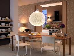 Because of the limited space, a narrow dining table was used. Modern Kitchen Design With Dining Area 15 Design And Decorating Ideas