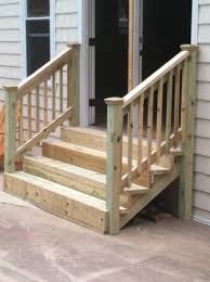 Like deck stair guards, deck stair handrails share the same requirements as for interior stairs, including requirements for a graspable shape and termination in a post or a return. 12 Deck Stair Railing Ideas Deck Stairs Deck Stair Railing Porch Steps