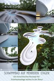 Ein Futuristisches Schwimmbad Auf Mehreren Etagen So Lasst Sich Das Projekt Das Wir Ihnen Jetzt Prasentieren W Schwimmbader Pool Im Garten Gartengestaltung