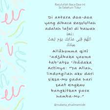 Di Antara Doa Doa Yang Dibaca Rasulullah Adalah Lafal Di Bawah Ini الل ه م ق ن ى ع ذ اب ك ي و م ت ب ع ث ع ب اد ك Allahumma Qini Adza Allah Doa Membaca