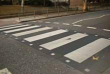 Pedestrian crossing in the big city. Zebra Crossing Wiktionary