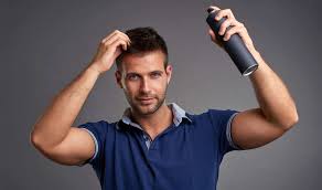 If your hair is curly you can just brush it backwards and secure the locks with some hair spray. 7 Best Men S Hairsprays For The Best Hold Volume 2021
