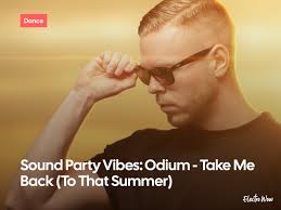 Sound party vibes 🔊😎🎉 are exactly what you'll get from Odium's latest  banger, “Take Me Back (To That Summer).” ☀️ Indeed, there's nothing better  than reliving those epic carefree days through his