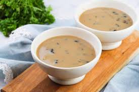 Sometimes Creamy Soups Can Be Very Unhealthy This Homemade Healthy Cream Of Mushroom Soup Will Help You Make H Creamed Mushrooms Creamy Soup Stuffed Mushrooms
