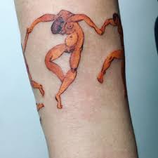 Matisse Matissedance Matissetattoo Tattrx Tattoovideo Ritkit Ritkittattoo Yeshuffpost Minimalist Tattoo Tattoos Matisse Tattoo