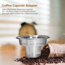 We did not find results for: Coffee Capsule Adapter Stainless Steel Coffee Capsule Converter Nespresso Capsule Adapter For Vertuolline Gca1 Delonghi Env135 Env150 Coffee Machine Walmart Com Walmart Com