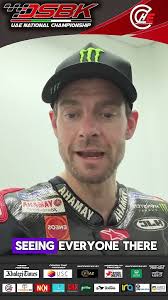 Cal Crutchlow MotoGP team test rider sending his best wishes to Nasir Syed 