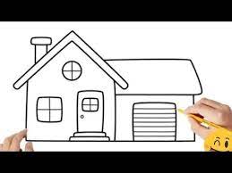 pencil drawing how to draw a house step by step easy cool drawings cool easy doodle youtube in 2021 simple doodles cool drawings doodles
