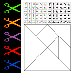 99 muster beispiel und formatvorlagen. Tangram Vorlagen Malbilder Bastelanleitung Tangram Spiel