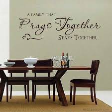 Dining room wall decor ideas simple stencil e. 41e Wall Quotes 41e Christian Wall Decals Dining Room Walls Dining Room Sofa