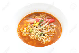 • shichimi togarashi is a japanese spice blend that includes chilli powder, sesame. Spicy Noodles Crab Sticks And Sweet Corn On Top For Asian Lunch Stock Photo Picture And Royalty Free Image Image 140318694