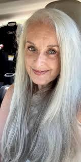 Embracing natural gray hair and curly hair care tips