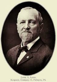 Jacob (1832-1911) with daughters Minnie and Ella .. Cherry Run