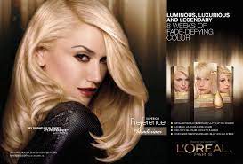 L Oreal Paris Haircare Advertising With Gwen Stefani Haircare Advertising Loreal Shampoo Hair Beauty