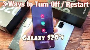The galaxy will then show a system menu with instructions how to use the menu. Galaxy S20 S20 How To Turn Off Power Down Restart Shut Off 3 Ways Youtube