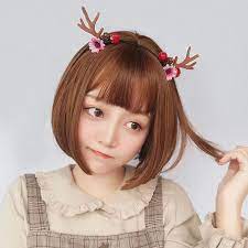 Korean Cute Short Hair Wig Cute Hairstyles For Short Hair Kawaii Wigs Short Hair Styles