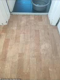 The basics before you clean the surface area, it's crucial that you vacuum or sweep to remove large or abrasive debris. Cleaning Enthusiast Transforms 15 Year Old Stained Lino Floor Without Scrubbing Daily Mail Online