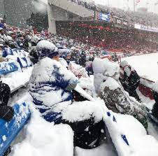 Check out the amazing scenes from pregame… Buffalo Bills Take On Indianapolis Colts In Midst Of Wild Snowy Blizzard In Crazy Nfl Spectacle