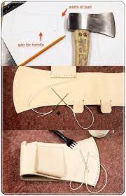 How To Make A Leather Sheath For A Hatchet Homesteading The Homestead Survival Com Please Share This Deri Isleme Bicaklar Ve Kiliclar Kamp Malzemeleri