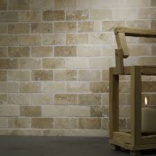 Msi sliced pebble truffle tumbled marble tile for kitchen backsplash, wall tile for bathroom, floor tile, and shower wall tile, 12 in. Verona White Tumbled Travertine Mosaic 48x98mm S20058 The Cornwall Tile Company