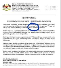 Dia menggantikan posisi maszlee malik yang yang perlu dipahami, mahathir akan bertemu dengan para pejabat kementerian pendidikan untuk mencari tahu siapa yang paling cocok untuk posisi ini, kata. Ada Beza Teguran Dan Penghinaan Terima Kasih Cikgu Facebook