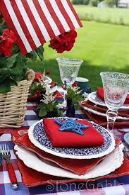 Prior to leaving work i used our trusty speedy 300 to. 15 Fabulous Patriotic Tablescapes