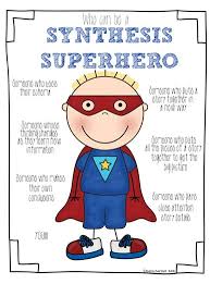 Synthesis Superhero A Linky The First Grade Parade