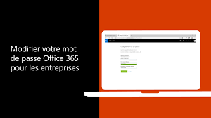 Cliquez sur modifier pour changer le nom d'utilisateur ou le mot de passe. Video Modifier Votre Mot De Passe Microsoft 365 Pour Les Entreprises Office 365