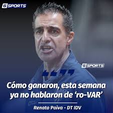 RENATO PAIVA: “¿EL PARTIDO CON EMELEC UNA REVANCHA? ¿QUÉ REVANCHA? LA  REVANCHA SERÁ SI JUGAMOS UNA FINAL Y NOS GANAN” 😎 🔥 Renato Paiva,  entrenador de IDV, cargó contra la prensa y