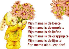 Schrijf een leuk gedichtje voor moederdag of stuur een kaartje met grappige nederlandse quotes en oneliners over een van de leukste feesten van het jaar. Leuke Moederdag Tekst Plaatjes