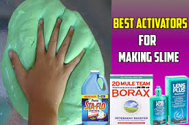 You will need very little saline solution to activate the slime, and you will need to add baking soda to the glue first. Best Activators For Making Slime Activators For Slime List