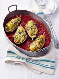 Gefullte Auberginen Rezept Gefullte Auberginen Rezepte Gefullte Auberginen Rezepte