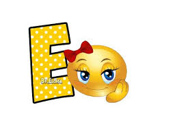 E Gif 480 360 Pixel Emoticon Lettering Alphabet Abc
