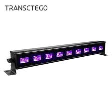9 Led Uv Disco Light Black Light Bar Wall Washer Violet Purple Stage Dj Lighting Party Lamp For Halloween Black Light Christmas Stage Lighting Effect Aliexpress