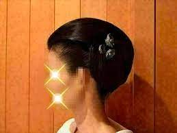 着物の髪型40代が自分で簡単にできるミディアムからロングの和髪和装ヘアアレンジ 髪型 ヘアアレンジ 髪型 40代