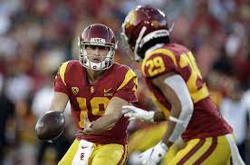 Backup Qb Matt Fink Leads Usc Past No 10 Utah 30 23