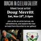 Meet and Greet with Local Glass Artist Doug Merritt event image