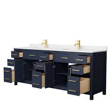 Read customer reviews and common questions and answers for eviva on this page. Beckett 84 Double Bathroom Vanity Dark Blue Beautiful Bathroom Furniture For Every Home Wyndham Collection