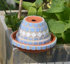 Aschenbecher Blumentopf Blau Weiss 8 Cm Hoch Handgemachte Dekorationen Aschenbecher Kreative Geschenke