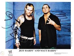 Matt & jeff hardy are former raw tag team champion/ so glad ya'll are back, where ya'll belong ! The Hardy Boyz Jeff Hardy Matt Hardy Signed 8x10 Photo Autograph Wwe Promo P1139 1756687164