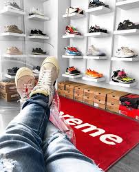 We're changing the way people buy and sell sneakers online. What S Your Favorite Northface X Supreme Piece Freofficial Via E36luism3 Sneakerhead Room Sneakerhead Bedroom Man Room Design