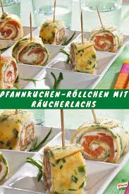 Pfannkuchen Rollchen Mit Raucherlachs Knorr De Rezept Rezepte Geraucherter Lachs Lebensmittel Essen